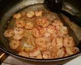 A picture of step 2 of Creamy & Spicy Shrimp Pasta in Garlic Tomato Cream Inspired byJulia on Pinterest.