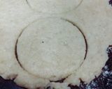 A picture of step 1 of Meethi tikkiya.