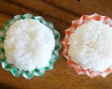 A picture of step 10 of Hina Doll's Day Character Bento Rice Balls.