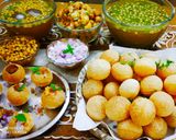 A picture of step 9 of Jalani Pani Puri, Dahi Puri.