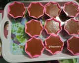 Foto langkah ke 4 dari resep Bolu Sakura Kukus (Eggless).
