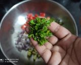 A picture of step 4 of Makhana Chaat.