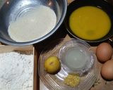 Foto langkah ke 1 dari resep Lemon Cake (No Mixer).