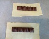 A picture of step 1 of Fluffy's chocolate bonanza.