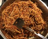 A picture of step 3 of Vegetarian Spaghetti Bolognese.