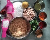 A picture of step 1 of Undhiyu-Special Uttarayan Lunch.