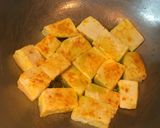 A picture of step 3 of Matar Paneer.