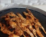 Foto langkah ke 3 dari resep Udang bakar bumbu rujak.