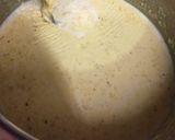 A picture of step 4 of Kesar rice kheer 😋.
