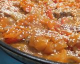 Фото кроку 10 до Хек тушкований з овочами в сковороді.