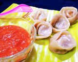 A picture of step 4 of Momo chutney.