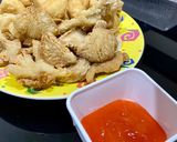 Foto langkah ke 4 dari resep Jamur tahu goreng crispy simple garing renyah praktis hanya 1 macam tepung.