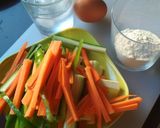 Foto del paso 2 de la receta: Verduras en tempura con harina de castañas
