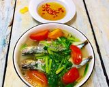 Hình bước làm 3 của món Canh Cá Bạc Má Nấu Ngót