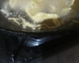 A picture of step 2 of Kadi pakoda.