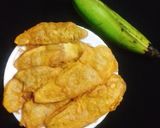 A picture of step 4 of Crispy raw Banana fritters.