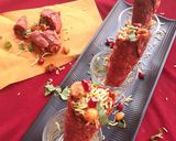 A picture of step 5 of Dabeli Cones.