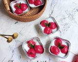 Foto langkah ke 8 dari resep Bugis mandi merah putih.