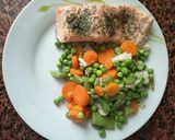Foto del paso 4 de la receta: Salmón al Vapor con Menestra de Verduras