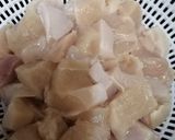 A picture of step 1 of Shashlik gravy with Rice.