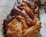 Foto del paso 7 de la receta: Trenza de hojaldre y turrón de Jijona