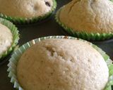 A picture of step 6 of Vickys Blueberry Cupcakes, GF DF EF SF NF.