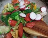 A picture of step 5 of Stir Fried Vegies.