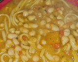 Foto del paso 5 de la receta: Porotos con tallarines