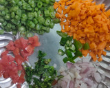 கோதுமை ரவை வெஜ் கிச்சடி ரெசிபி ஸ்டேப் 1 புகைப்படம்