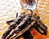 A picture of step 10 of Okara & Bitter Cocoa Orange Biscotti.