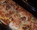 Une image de l'étape 6 de Tortillas gratiné.
