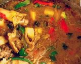 A picture of step 4 of Jamaican chicken curry and chapati.