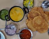 A picture of step 4 of Dal Pakwan.