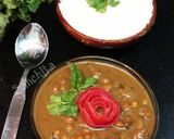 A picture of step 10 of Himachali Khatta (sweet and sour black chick peas).