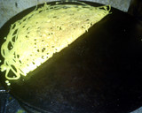 A picture of step 5 of Roti Jala (Net Like Bread).
