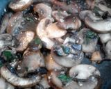 A picture of step 6 of Sautéed Mushrooms W/ Parsley & Garlic.