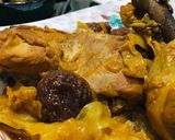 عکس مرحله 5 از دستور خورشت مرغ با کلم سفید