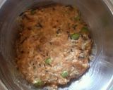 A picture of step 3 of Hijiki & Edamame Tsukune (Chicken Patties).