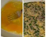 A picture of step 2 of Turkey Biscuits Cheese Bake.
