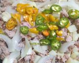 Foto del paso 3 de la receta: Picadillo de puerco con pico de gallo y papa