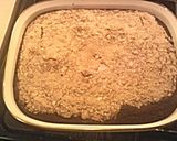 A picture of step 7 of Shoo Fly Cake.