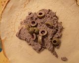 Une image de l'étape 3 de Crêpes au thon olive fromage.