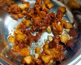 A picture of step 1 of Turai - Dal Bori Subzi.