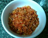 Hình bước làm 5 của món Bò Bía Mặn
