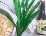 Hình bước làm 1 của món Chè củ năng Thái