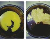 Foto langkah ke 3 dari resep Brownies Kukus Pisang #Pr_BrowniesDcc.