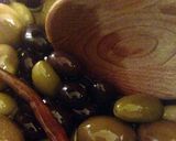 A picture of step 9 of Spicy marinated mixed olives.