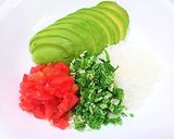A picture of step 3 of Mexican Style Chilled Chinese Noodles with Salsa.