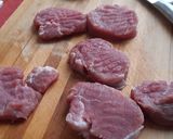 Foto del paso 1 de la receta Solomillo de cerdo con champiñones a la pimienta