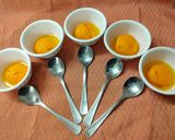A picture of step 4 of Orange flavoured Rasgulla.